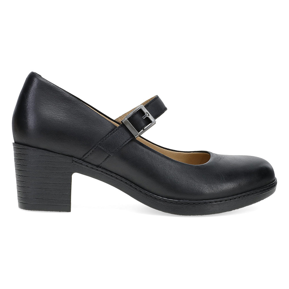 Dansko Women's Marybeth Black Leather Mary Jane