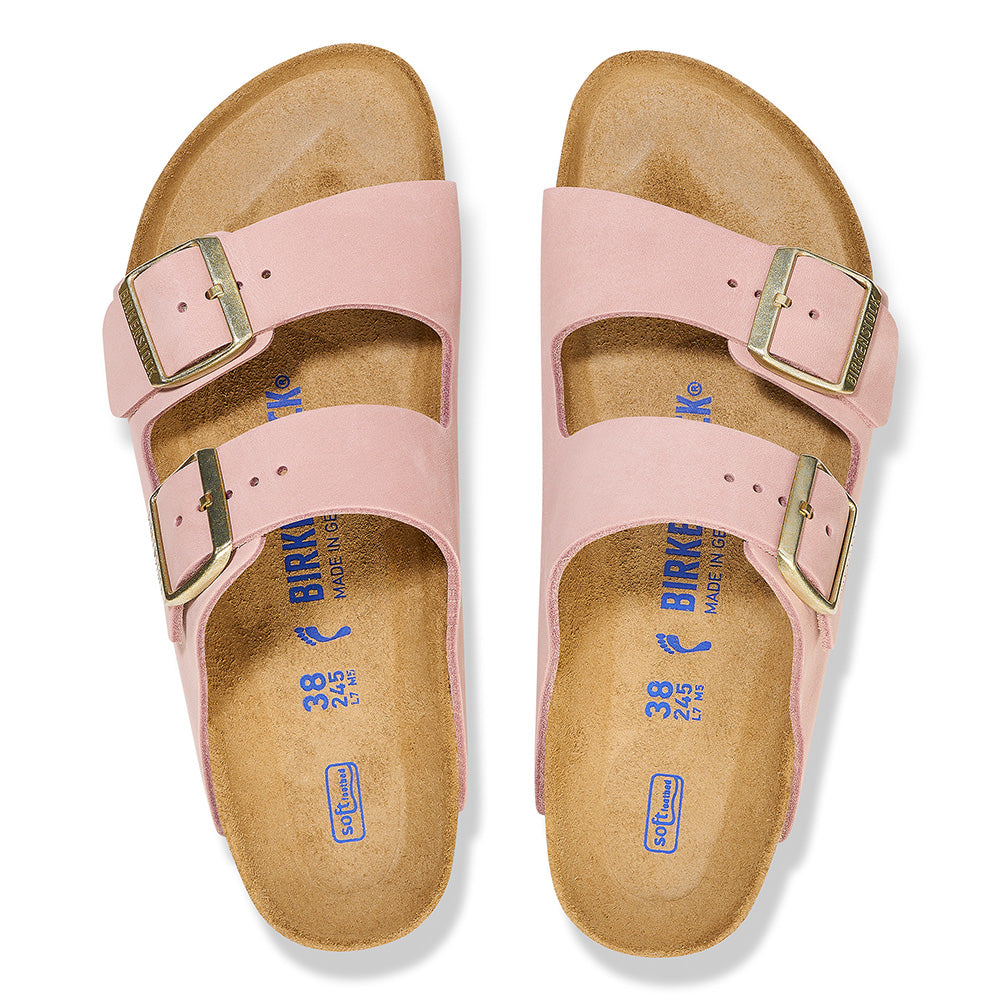 Birkenstock Arizona Nubuck Leather Pink