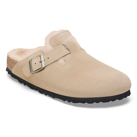 Birkenstock Unisex Boston Shearling Suede Clog