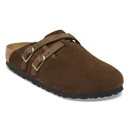 Birkenstock Unisex Blair Carafe Suede Leather Clog