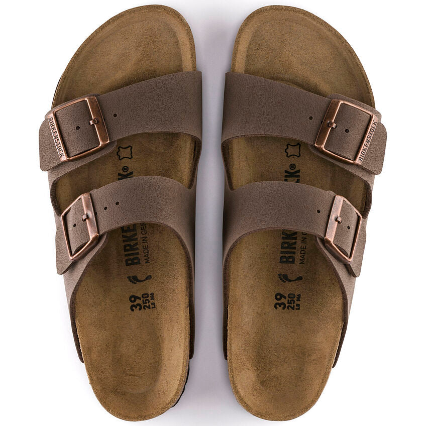Birkenstock Arizona Birkibuc Mocha – wherefeetloveus.com