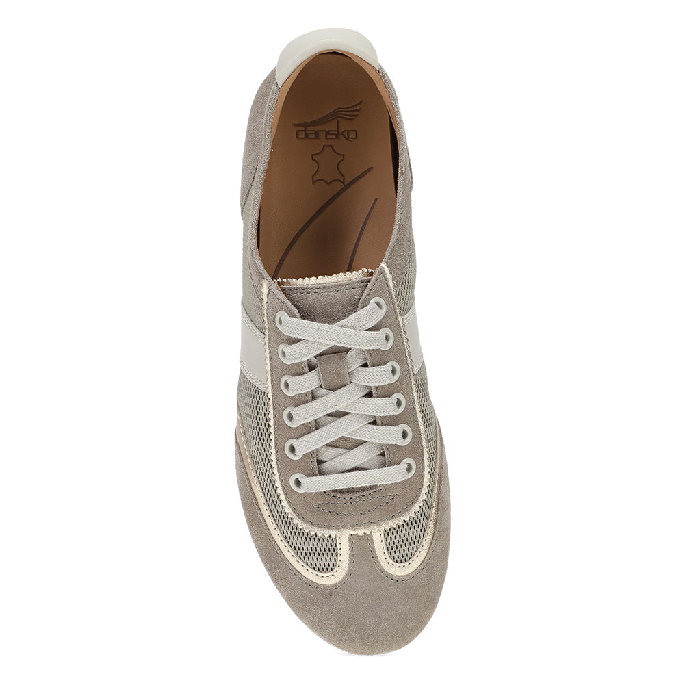 Dansko Women's Milana Taupe Suede Flat