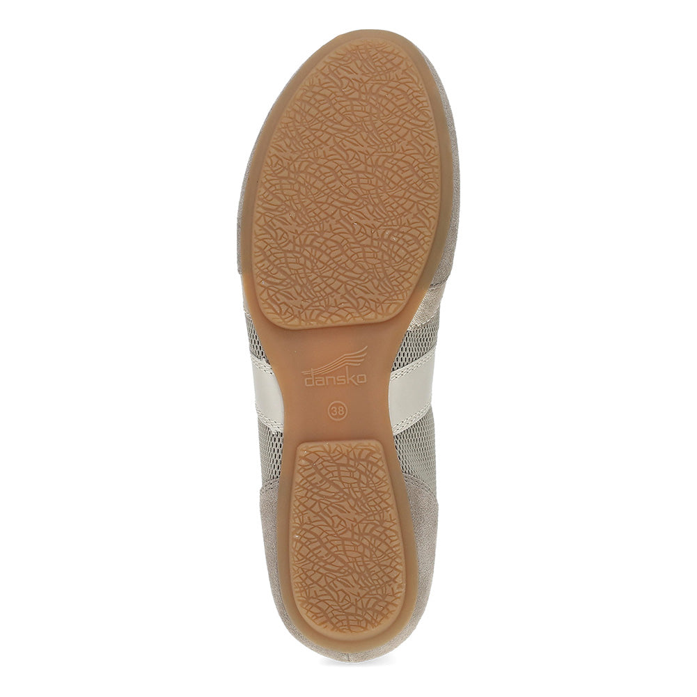 Dansko Women's Milana Taupe Suede Flat