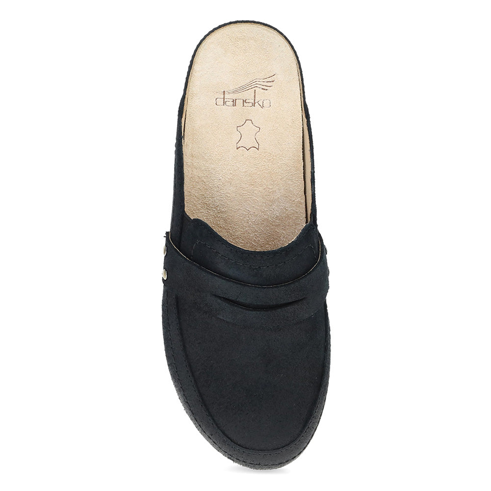 Dansko Women's Maggy Black Leather Clog