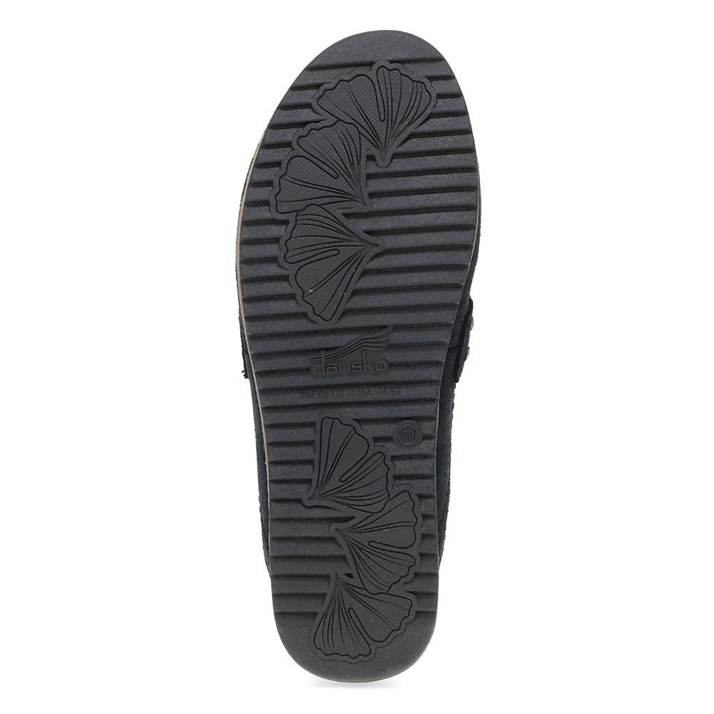 Dansko Women's Maggy Black Leather Clog