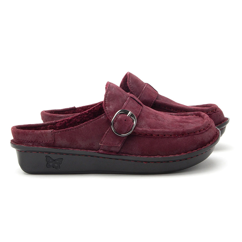 Alegria Women's Brigid Maroon Clog