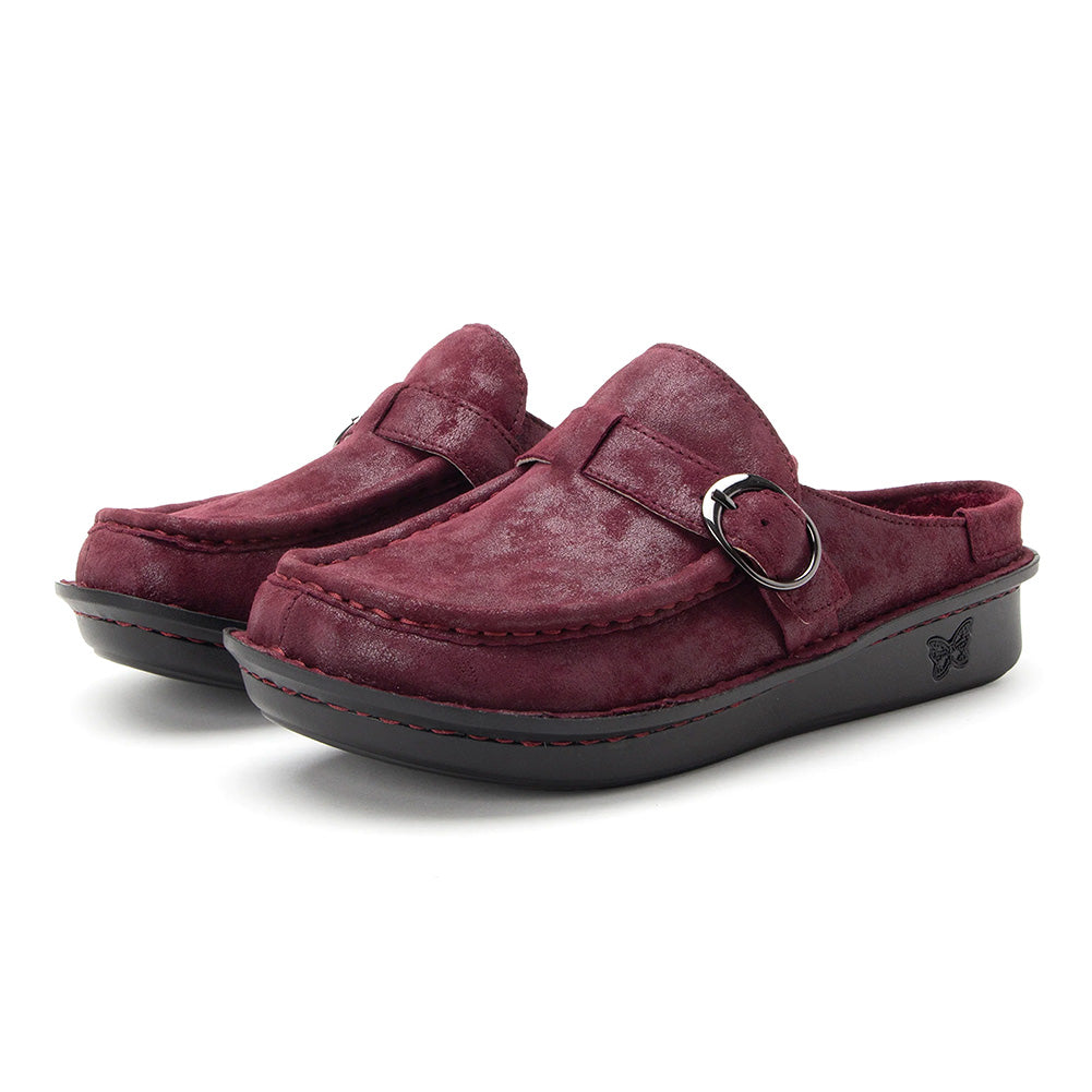 Alegria Women's Brigid Maroon Clog