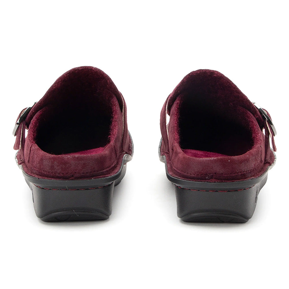 Alegria Women's Brigid Maroon Clog