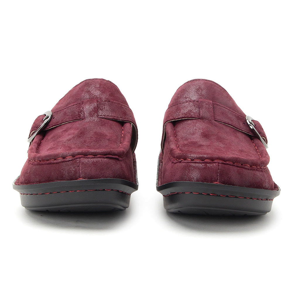 Alegria Women's Brigid Maroon Clog