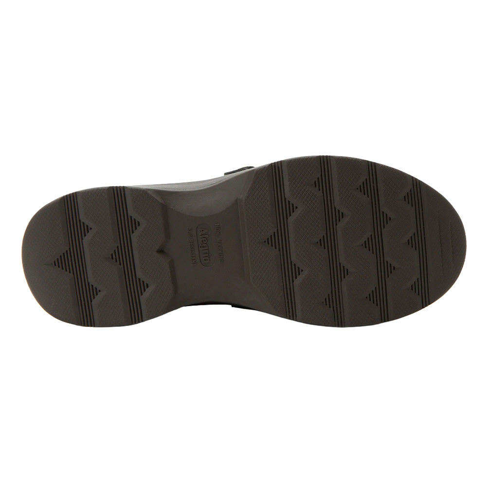 Alegria Women's Janna Dark Chocolate Slip-On Loafer