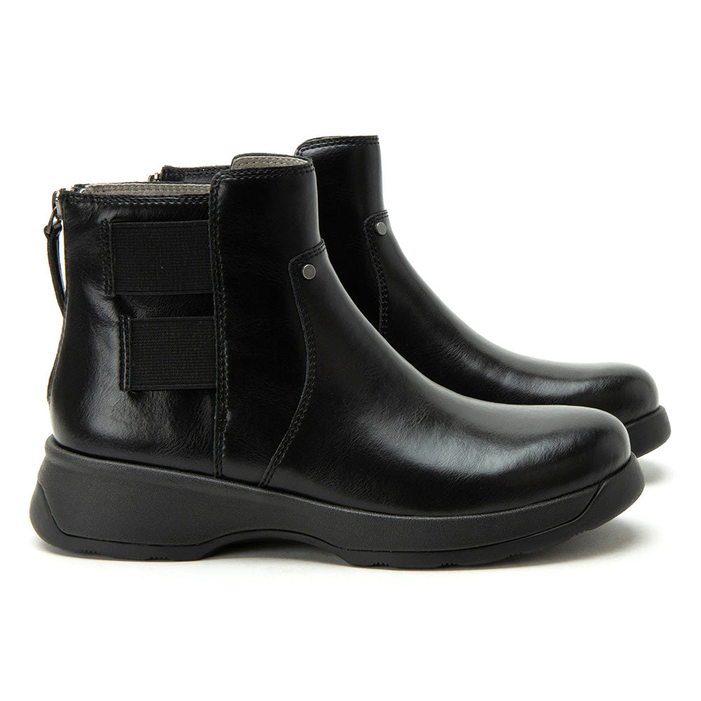 Alegria Women's Jordyn Black Leather Boot