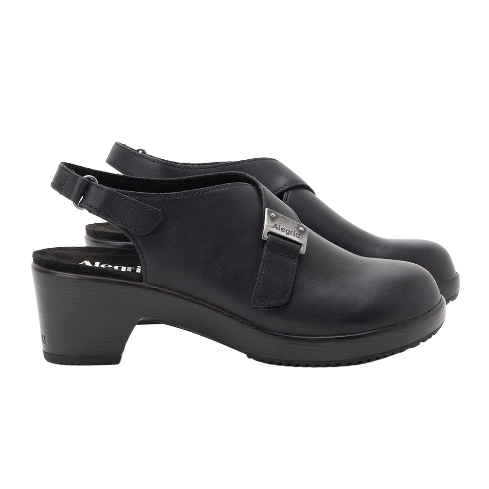 Alegria Women's Maribel Black Slingback Heel