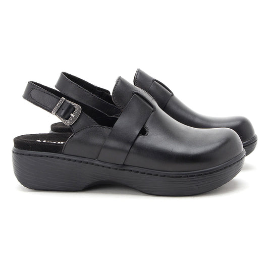 Alegria Women's Olanna Black Slingback Clog