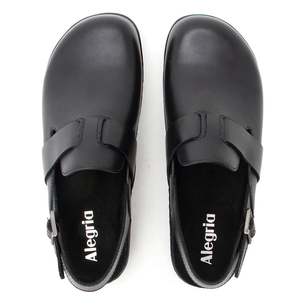 Alegria Women's Olanna Black Slingback Clog