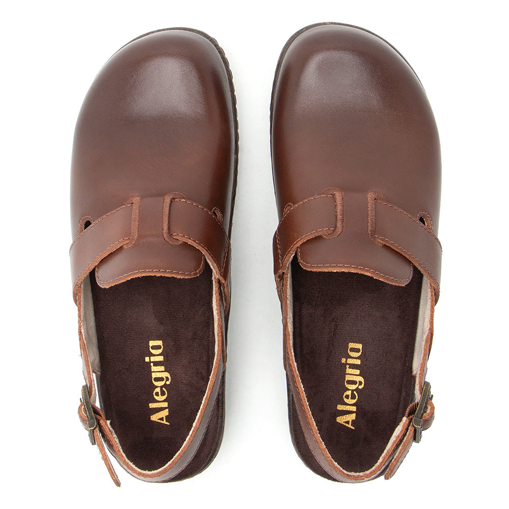 Alegria Women's Olanna Chestnut Slingback Clog
