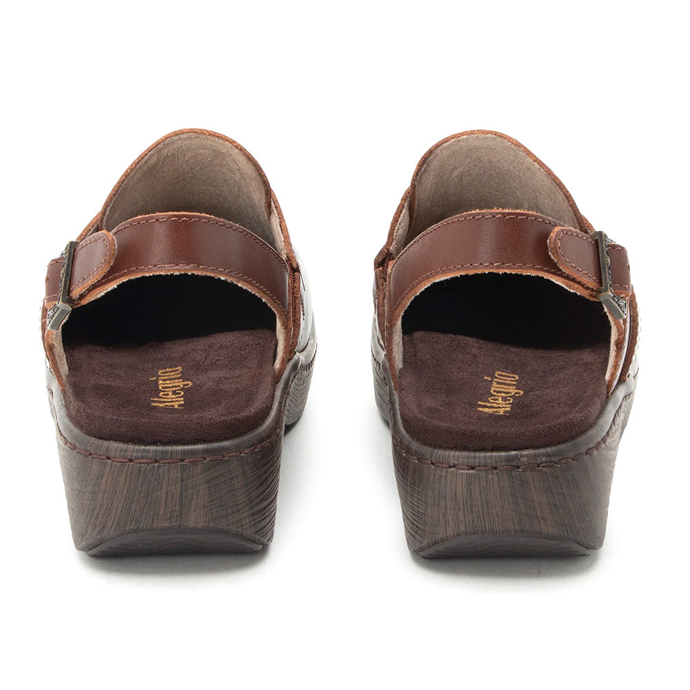 Alegria Women's Olanna Chestnut Slingback Clog